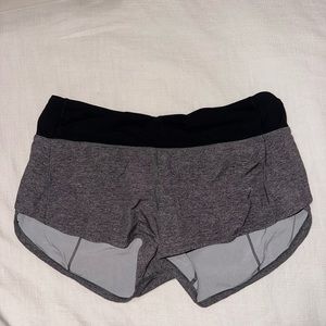 LULULEMON speed up shorts